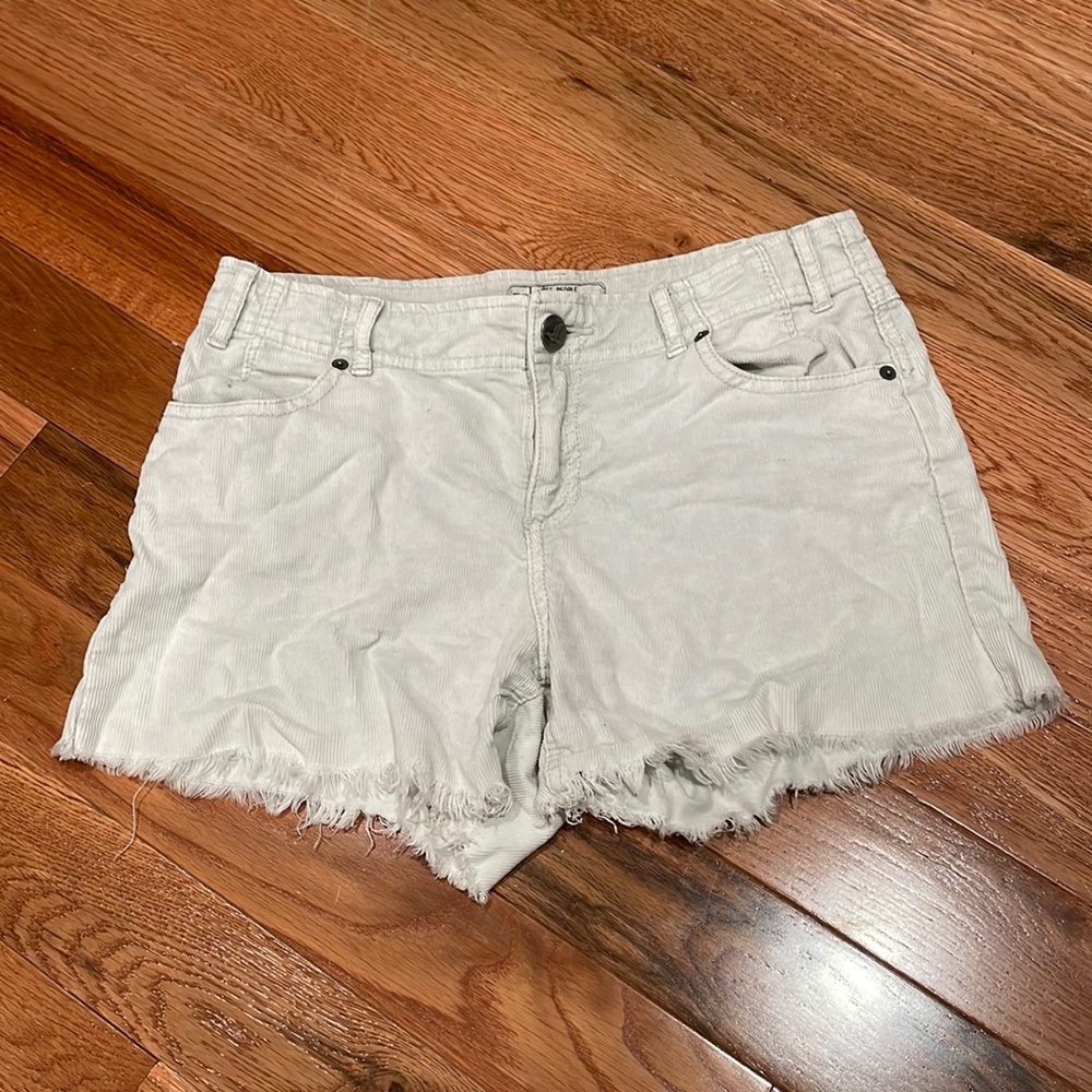 Free people corduroy shorts